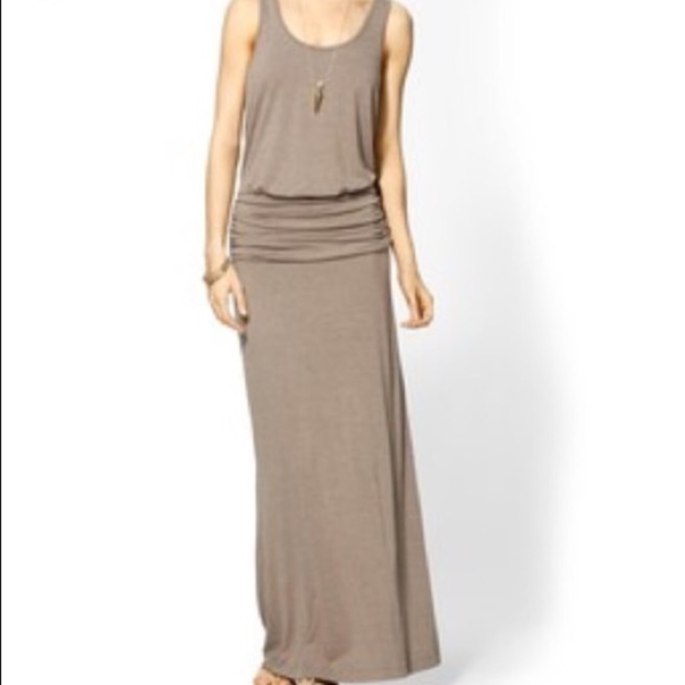 Hive & Honey | Neutral Beige Maxi Dress Size S
